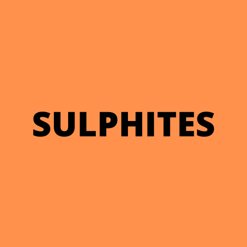 Food is moderate in sulphites