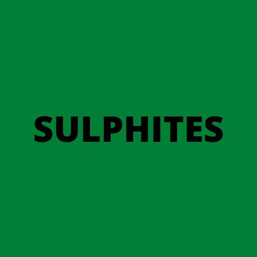 Food is low in sulphites
